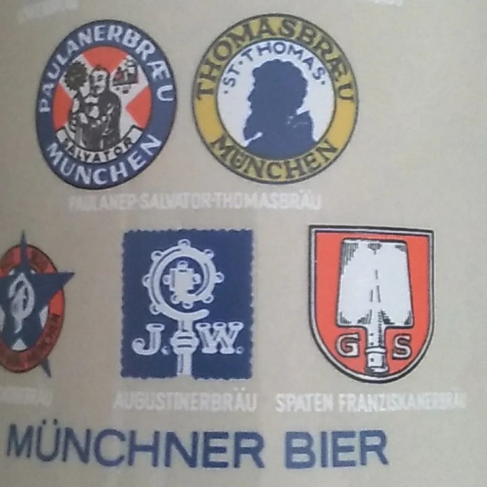 🍻 German Vintage Bayern Burg Stahleck Souvenir Beer Stein 5